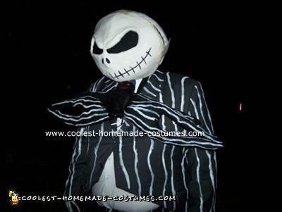 Homemade Jack Skellington Halloween Costume