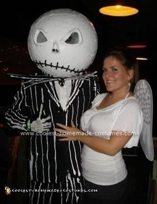 Homemade Jack Skellington Halloween Costume