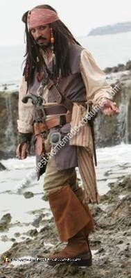 Homemade Jack Sparrow Costume