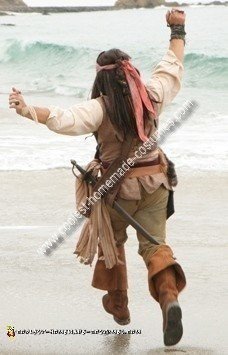 Homemade Jack Sparrow Costume