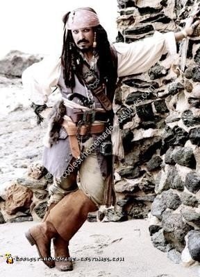Homemade Jack Sparrow Costume