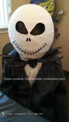 Homemade Jack the Pumpkin King Costume