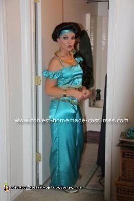 Homemade Jasmine Costume 2