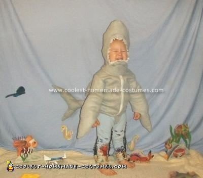 Homemade Jaws Shark Costume