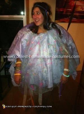 Homemade Jellyfish Costume