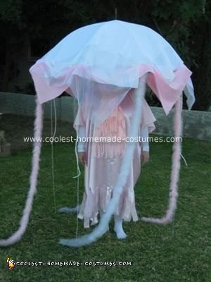 Homemade Jellyfish Costume