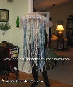 Homemade Jellyfish Costume