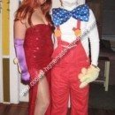 Homemade Jessica Rabbit and Roger Rabbit Couple Costume