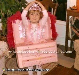 Homemade Jewelry Box Ballerina Costume