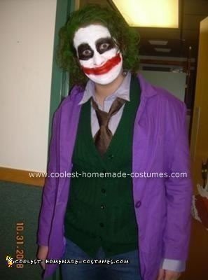 Homemade Joker Halloween Costume