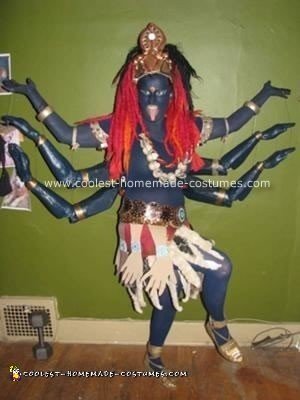 Homemade Kali Costume Idea