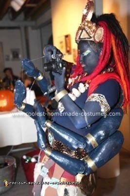 Homemade Kali Costume Idea