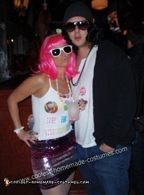 Homemade Katy Perry and Russell Brand Couple Costume