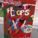 Homemade Kellogg's Froot Loops Costume