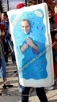 Homemade Kellogg's Pop Tart Costume