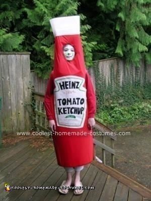 Homemade Ketchup Costume