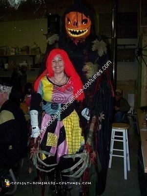 Homemade Killer Pumpkin Scary Halloween Costume