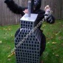 Homemade King Kong Scaling Empire State Building Halloween Costume Idea