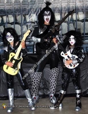 Homemade KISS Costumes