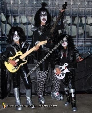 Homemade KISS Costumes