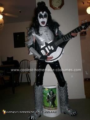 Homemade Kiss Demon Costume