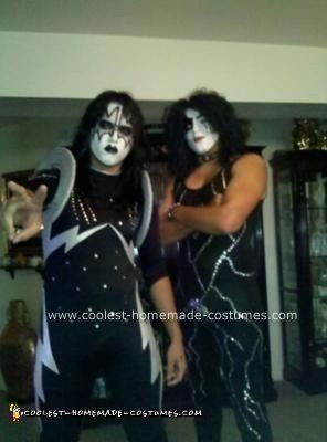 Homemade Kiss Gene Simmons Group Costume