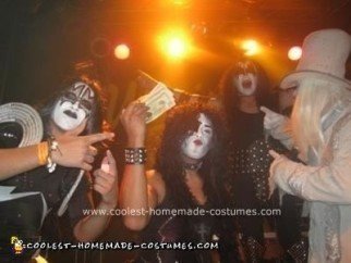 Homemade Kiss Gene Simmons Group Costume