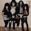 Homemade KISS Group Costume