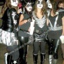 Homemade KISS Group Costume