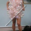 Homemade Lady Gaga Bubble Costume