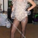 Homemade Lady Gaga Bubbles Costume
