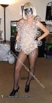 Homemade Lady Gaga Bubbles Costume