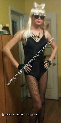 Homemade Lady Gaga Costume