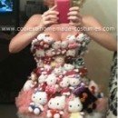 Homemade Lady Gaga Hello Kitty Costume