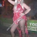 Homemade Lady Gaga Meat Adult Dress Halloween Costume Idea