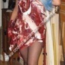 Homemade Lady Gaga Meat Dress Costume