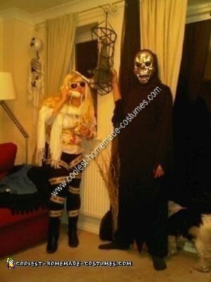 Homemade Lady Gaga Murderer Costume