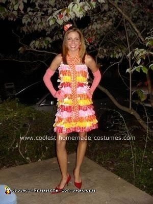 Homemade Lady of Starburst Costume