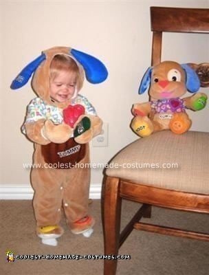 Homemade Laugh and Learn Puppy Costume