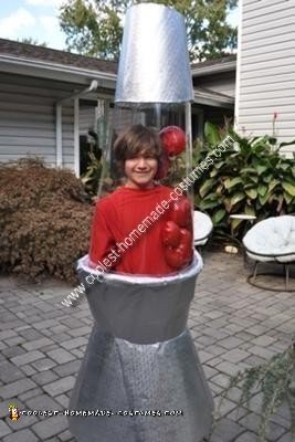 Homemade Lava Lamp Costume