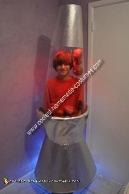 Homemade Lava Lamp Costume