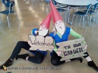 Homemade Lawn Gnomes Costumes