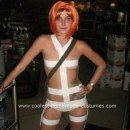 Homemade Leeloo from the 5th Element Halloween Costume