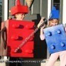 Homemade Lego Blocks Costume