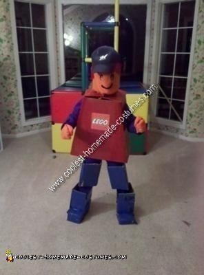 Homemade Lego Dude Costume