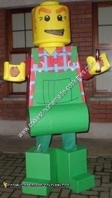 Homemade Lego Men Adult Group Costume Idea