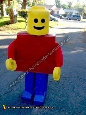 Homemade Lego Mini Figure Costume