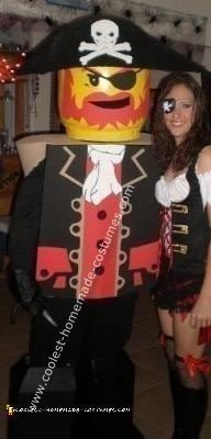 Homemade Lego Pirate Costume