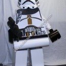 Homemade Lego Star Wars Storm Trooper Costume