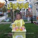 Homemade Lemonade Stand Costume